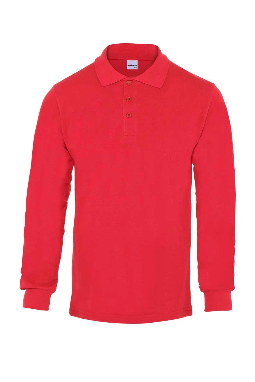 KOZZAN® ECO POLO PIQUELONG SLEEVE T-SHIRT