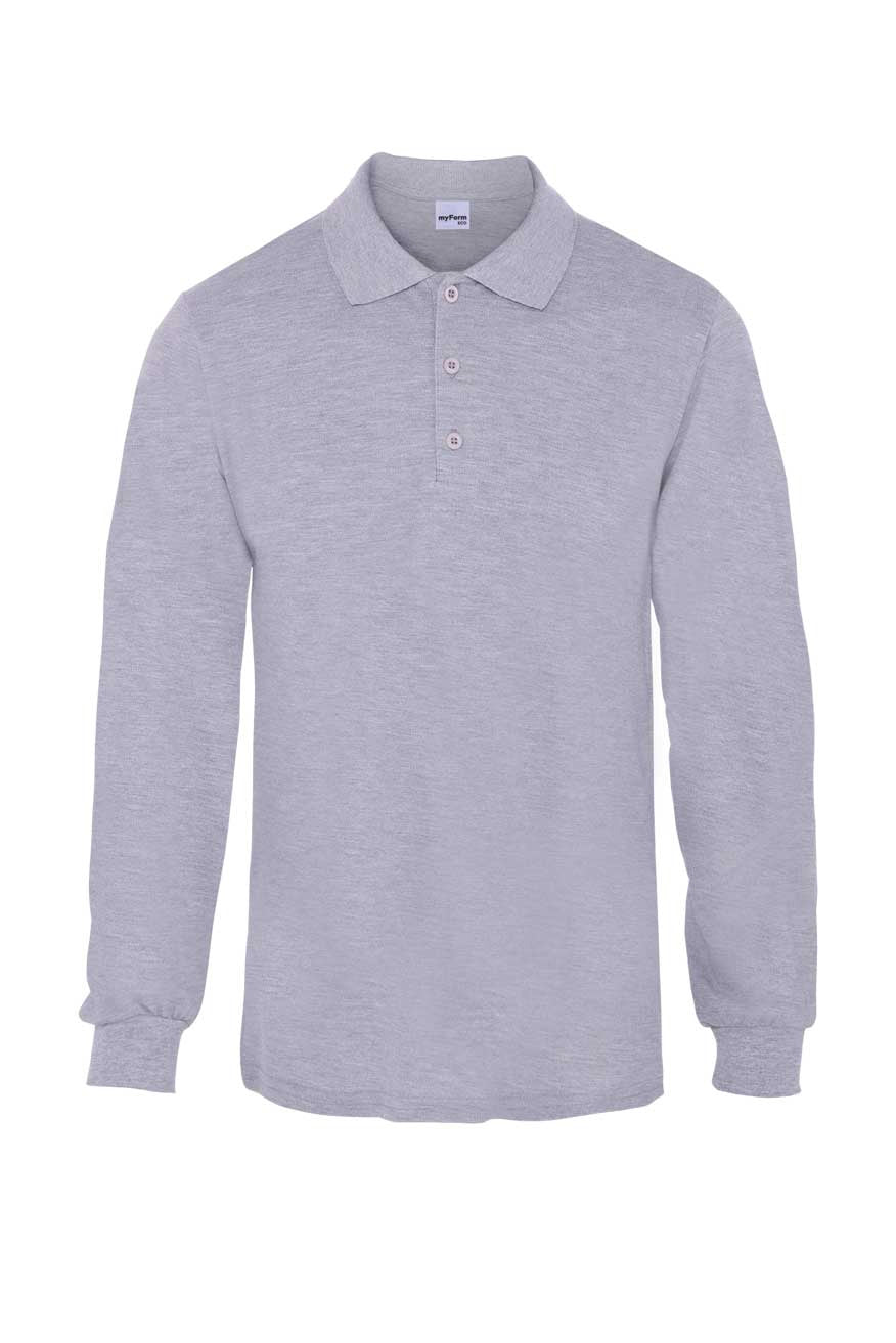 KOZZAN® ECO POLO PIQUELONG SLEEVE T-SHIRT