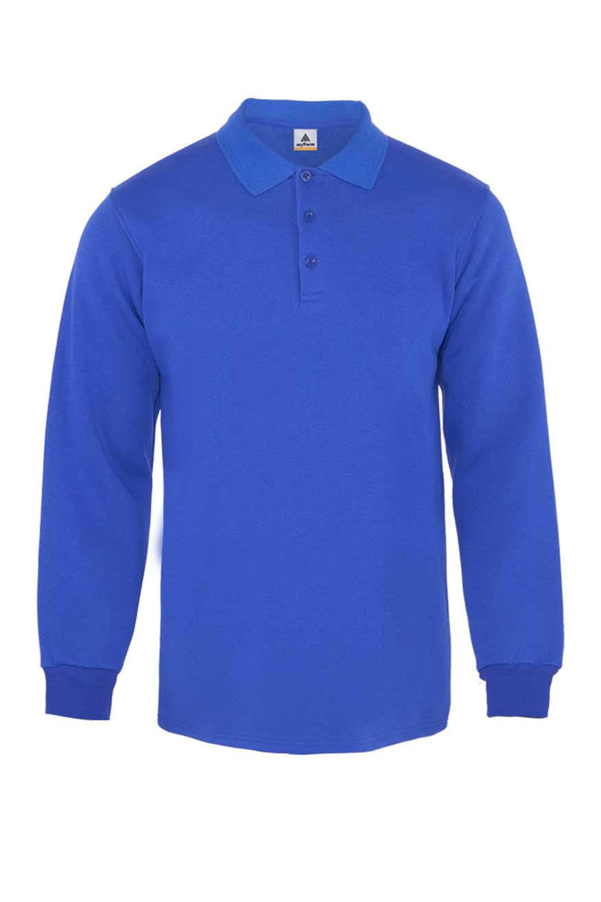 KOZZAN® COMFORT POLO NECK SWEATSHIRT
