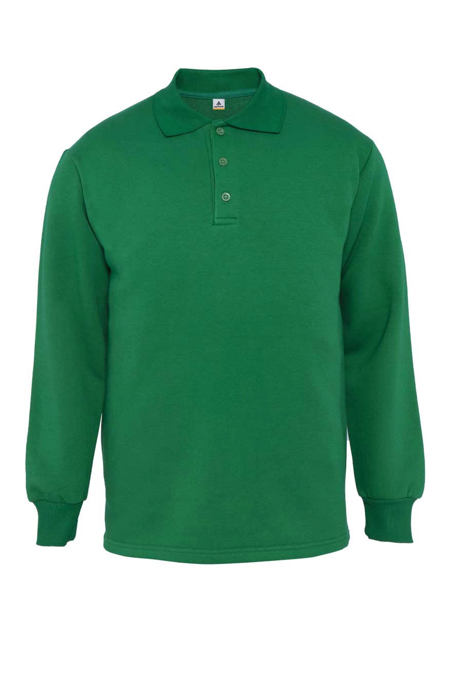 KOZZAN® COMFORT POLO NECK SWEATSHIRT