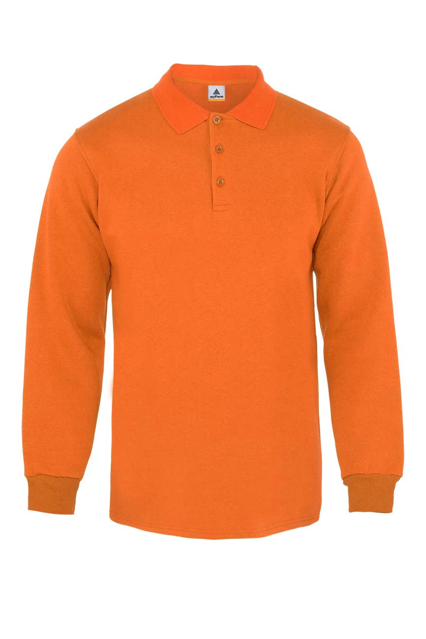 KOZZAN® COMFORT POLO NECK SWEATSHIRT